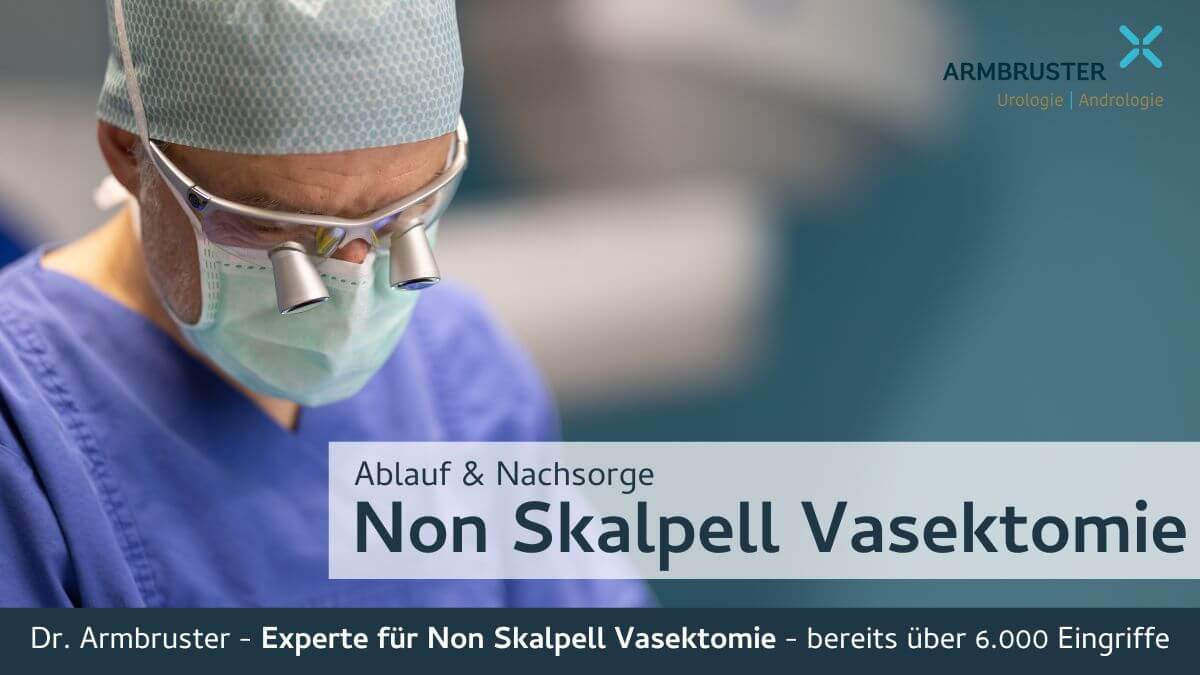 Vasektomie, Sterilisation beim Mann, Dr. Armbruster Stuttgart